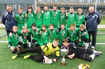 Двойной успех юных футболистов «Стрелы» на «Tartu Santos Cup 2013»