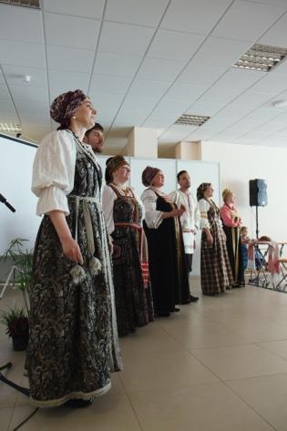 Фольклорный ансамбль “Веретье” из Псковского района выступил на 5-м Партнериате