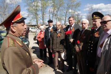 Псковичи почтили память ветерана Великой Отечественной войны Михаила Минина